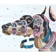 Illustration for article titled Anatomical murals take us inside man-eating sharks and cartoon rabbits